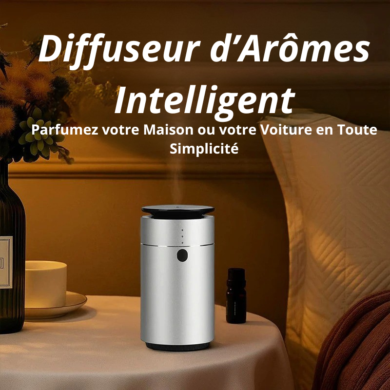 Diffuseur d’Arômes Intelligent – Minuterie, Désodorisation Rapide et Silencieuse